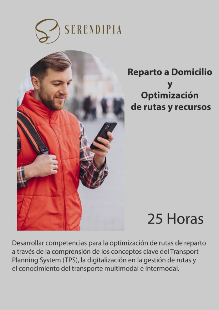 Reparto a domicilio y optimización de rutas y recursos